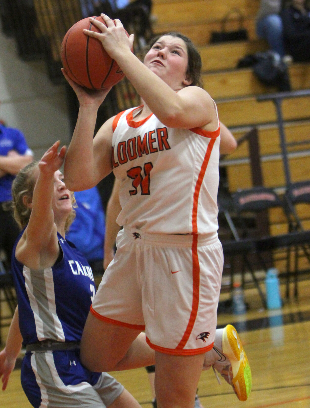 Cameron at Bloomer girls basketball 1-16-23